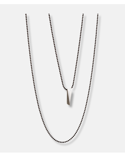 Wedge Pendent - silver - by Michala Eken